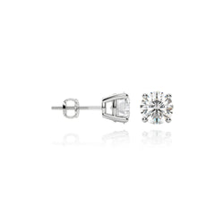 14K White Gold Diamond Studs 0.25ct