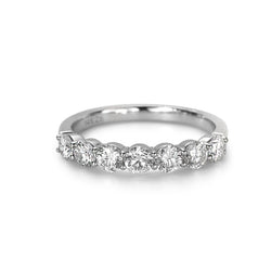 14K White Gold Diamond Ring