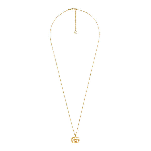 Gucci 18K Yellow Gold GG Running Necklace