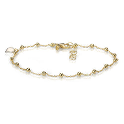 18K Yellow Gold Heart of Gold Bracelet