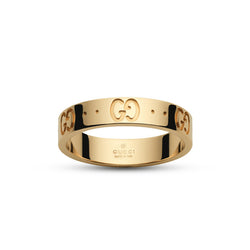 Gucci 18K Yellow Gold Icon Thin Band