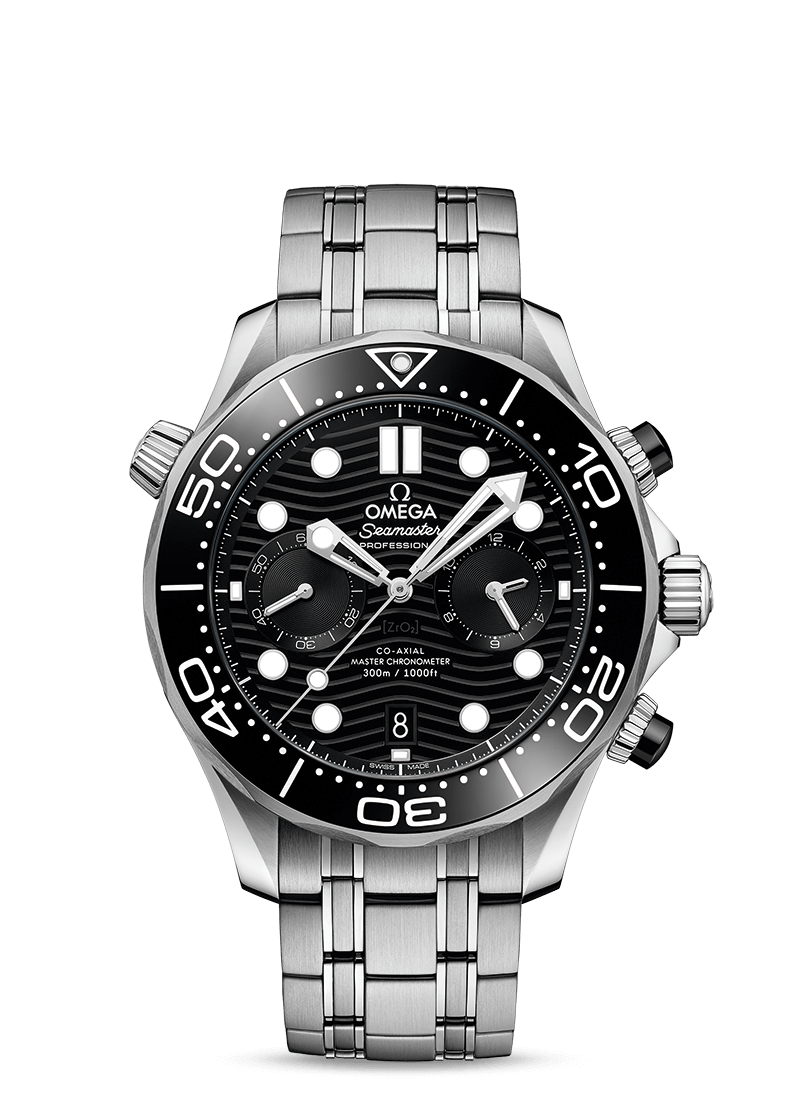OMEGA Seamaster Diver 300m Co-Axial Master Chronometer Chronograph 44  mm